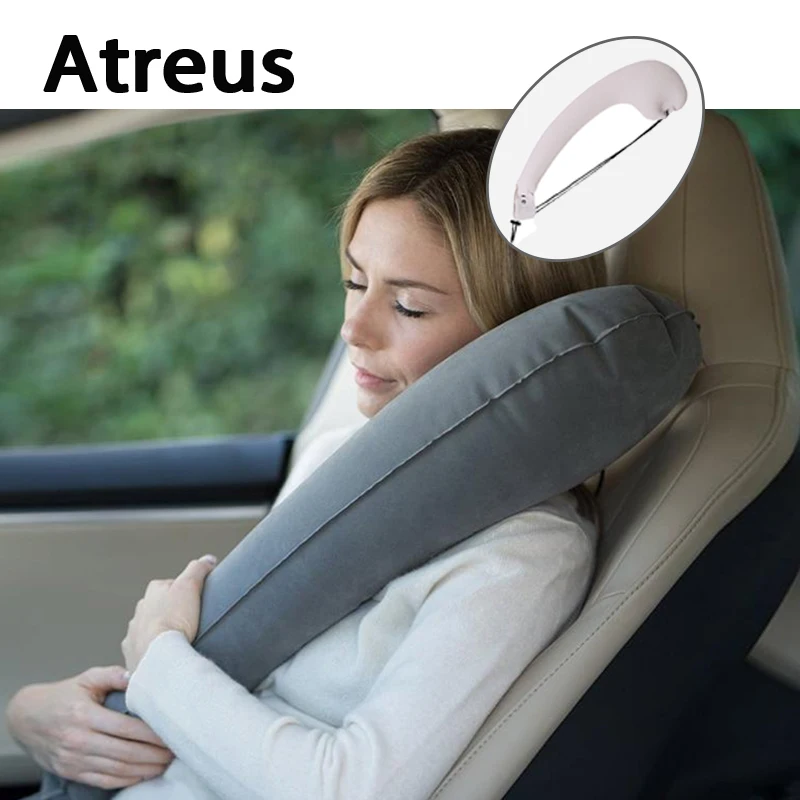 Подушка для сна Atreus накидка на автомобильный ремень безопасности VW polo passat b5 b6 Mazda 3