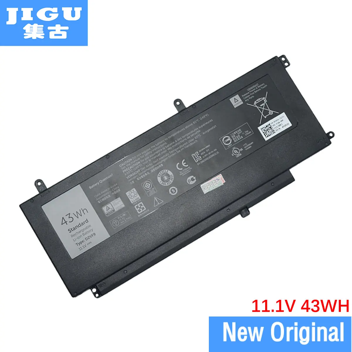 

JGIU Original Laptop Battery 0PXR51 0YGR2V D2VF9 PXR51 For DELL 15 7547 7548 14 5000 5459