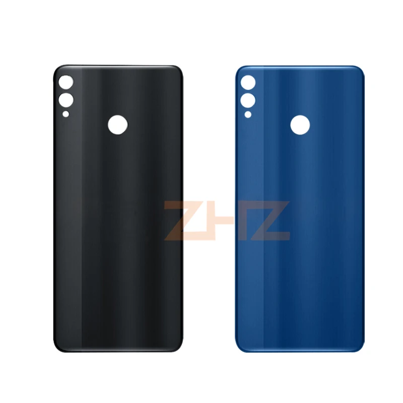Задняя крышка батарейного отсека для huawei Honor 8x max стеклянный корпус Крышка с