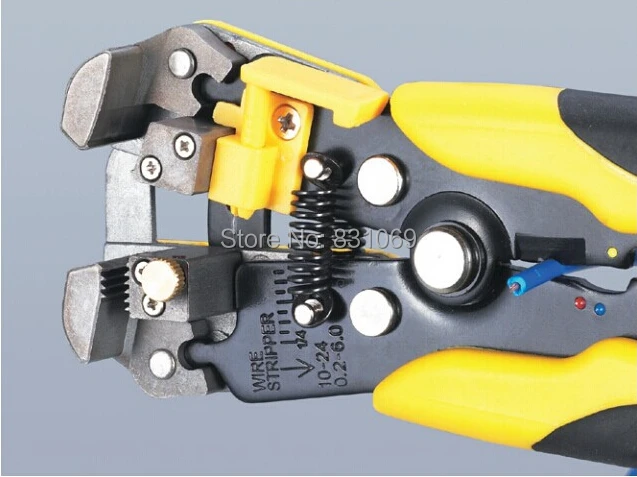 Устройство для обрезки и обжима кабелей 0 2-6 мм2 1 шт.