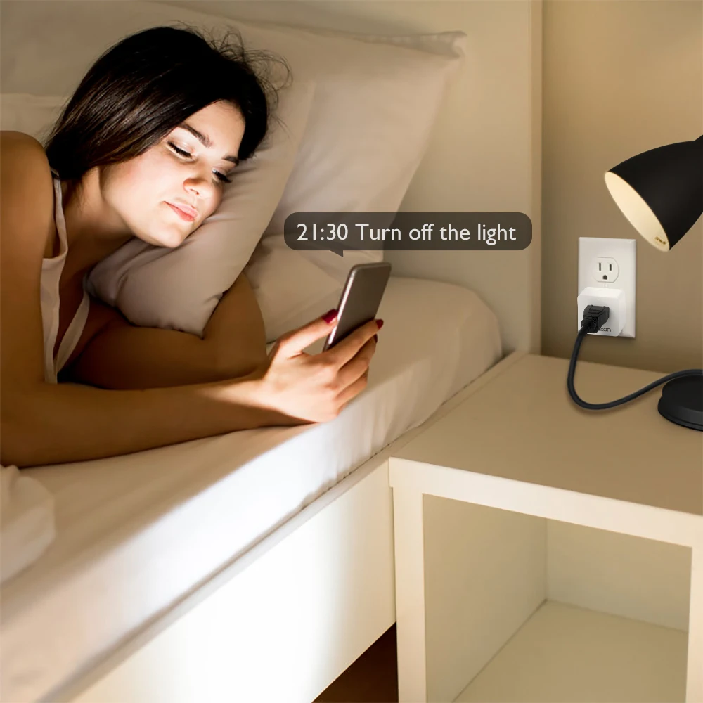 Hyleton smart plug 10A домашняя Автоматизация wifi розетка 100-240 В дистанционное управление EU/US/AU Wifi розетка работает с Alexa и Google