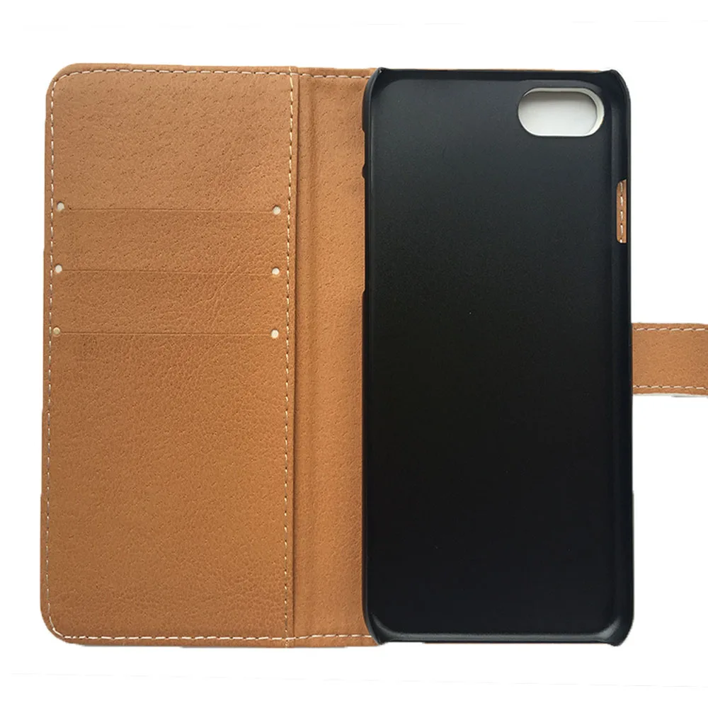 Luxury Retro Painting PU Leather cases Bag For iPhone 7 7Plus 6 6S Plus 5 5S SE wallet case Flip Bracket Mobile Phone cover | Мобильные