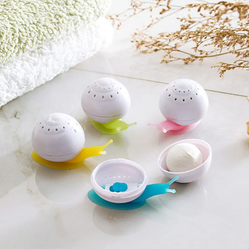 Освежитель воздуха на присоске автомобильный освежитель в форме улитки 1 шт.