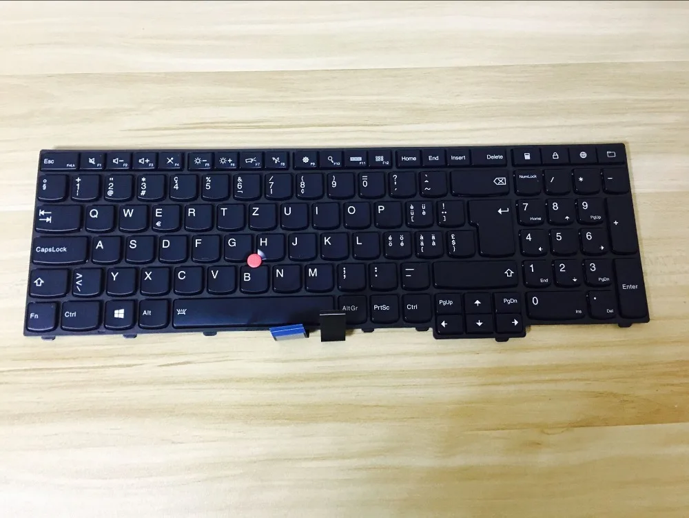 Новая клавиатура для Lenovo ThinkPad W540 W541 W550s T540 T540p T550 L540 Edge E531 E540