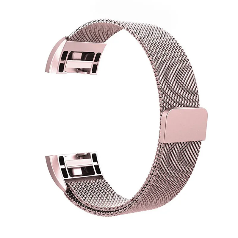 Миланская петля для Fitbit Charge 2 Hr ремешок замена наручный браслет из нержавеющей