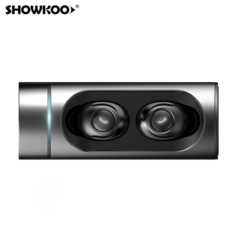 Showkoo TWS мини беспроводная Bluetooth гарнитура для IPhone X 7 8 6 шумоподавление V5.0 НОВЕЙШИЕ