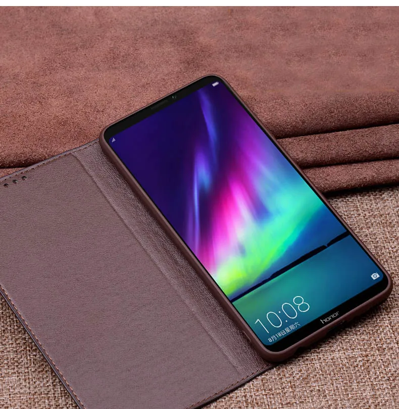 Nefeilike высокое качество натуральная кожа чехол для телефона Huawei Honor Note 10 ручная