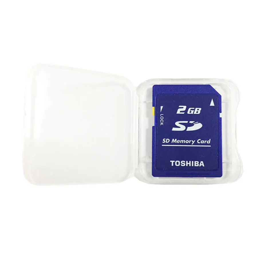 Toshiba 2 Гб Class2 SD-M02G SD карты Стандартный безопасный слот для карт памяти цифровых