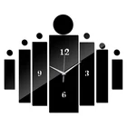 Настенные кварцевые часы ручной работы, зеркальные акриловые настенные часы, домашние украшения сделай сам, настенные часы