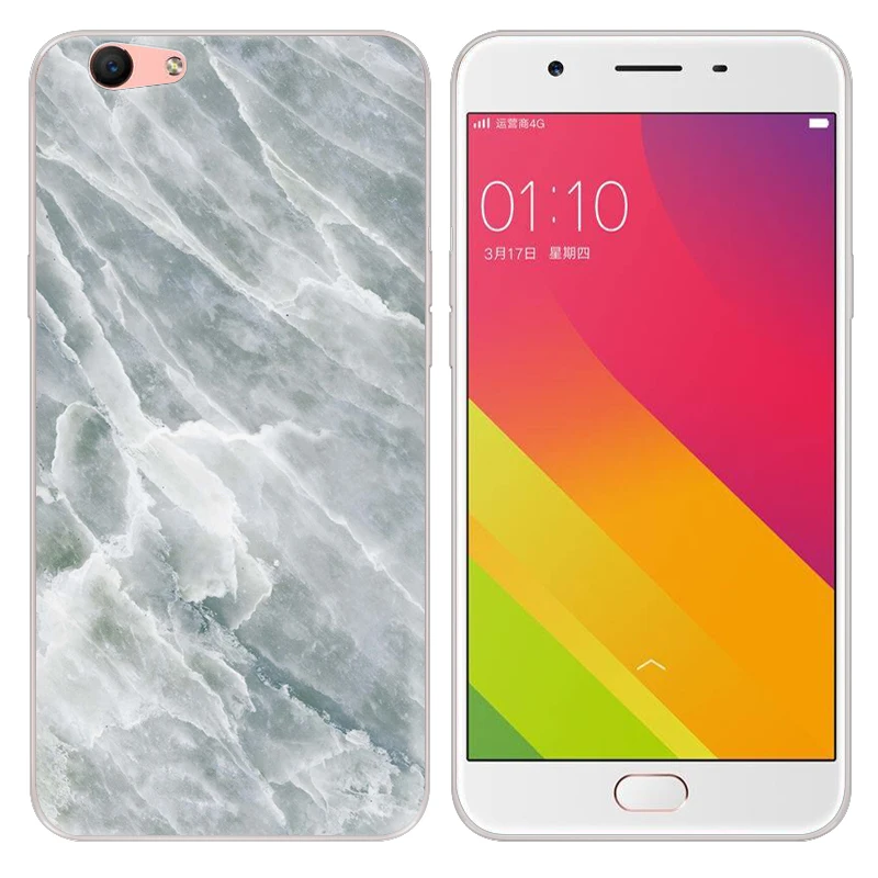 New Style Marble Series Phone Case For Oppo A59 F1S 5.5-inch High Quality Painted TPU Soft Silicone Back Cover Shell | Мобильные