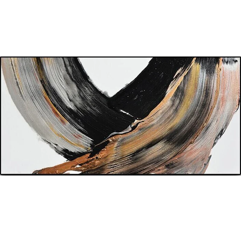 Новая ручная роспись Абстрактная масляная живопись на холсте современное