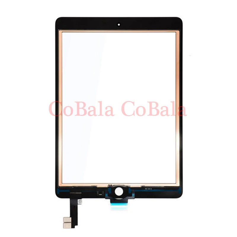 1 шт. абсолютно для iPad Air 2 2nd Gen A1566 A1567 9," сенсорный экран дигитайзер внешняя панель запасной датчик на переднем стекле