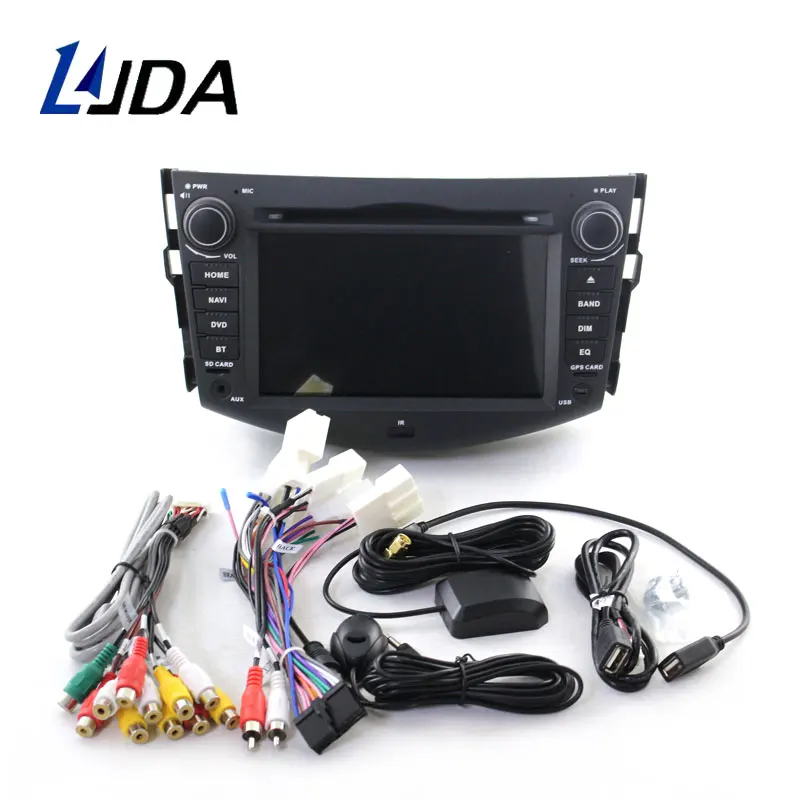 Автомагнитола Carplay DSP 2 Din Android 10 для Toyota RAV4 RAV 4 2007 2011 Автомобильный мультимедийный