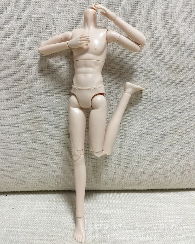1/6 BJD 20 Joint Black Nude Doll with Head Hair Makeup Gift Accessories Baby Toy | Игрушки и хобби