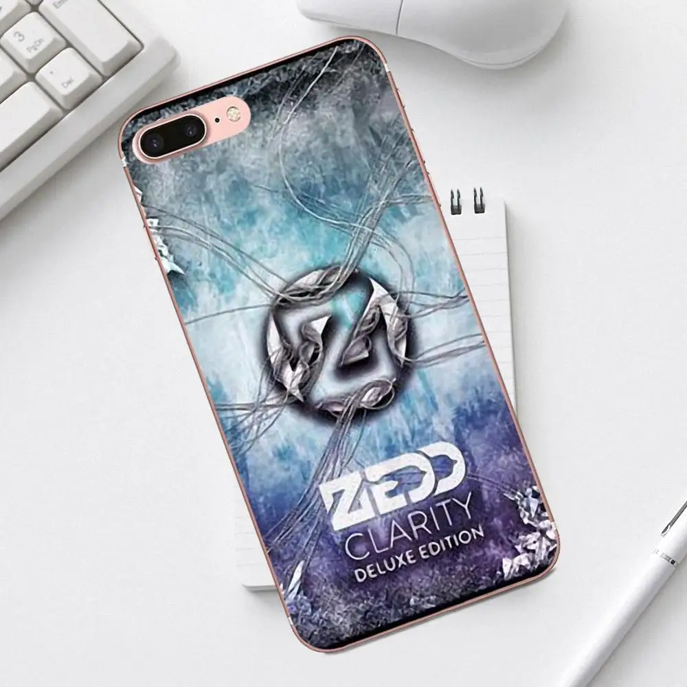 Модный чехол из ТПУ Qdowpz Zedd clearity Deluxe Edition для Galaxy Alpha Core Prime Note 4 5 8 S3 S4 S5 S6 S7 S8 S9 mini edge Plus