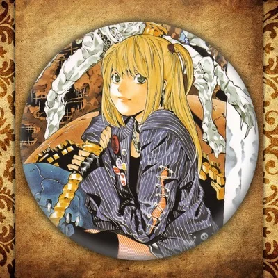 Японское аниме дэт нот бейдж с дисплеем модная мультяшная фигурка Yagami светильник Misa Amane броши булавки ювелирные изделия аксессуары - Окраска металла: 5