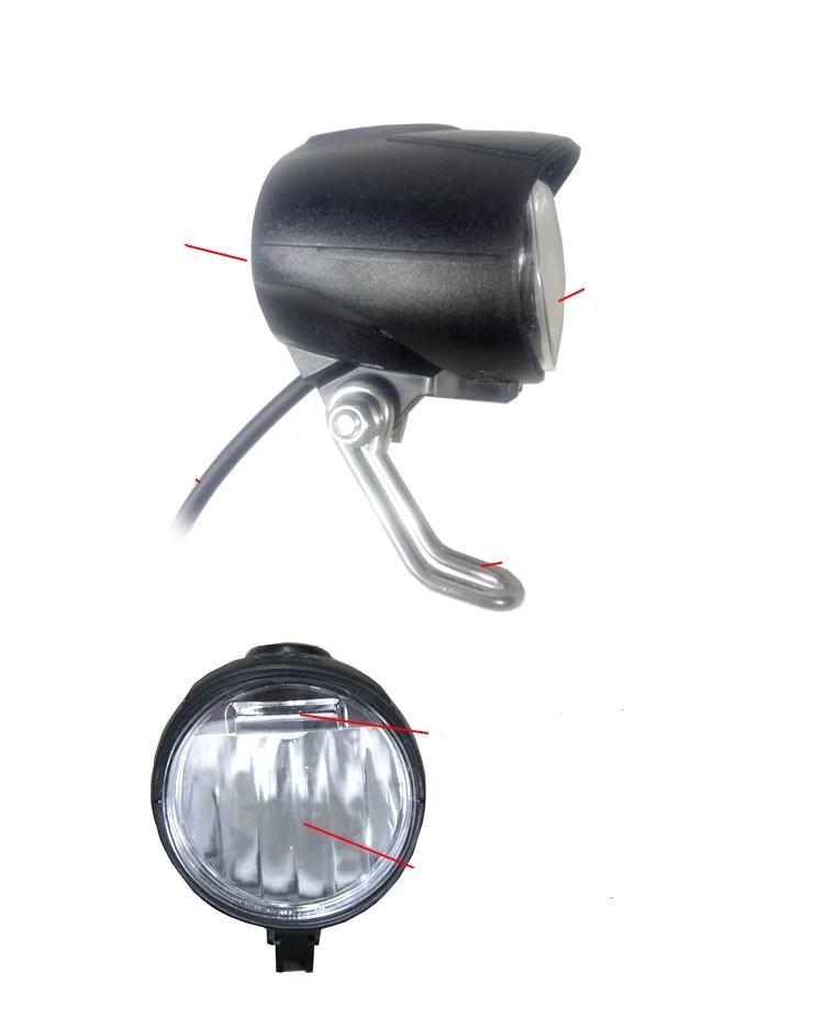 

Wuxing LED e-bike headlight and horn with two in one switch