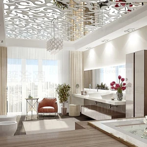 Зеркальная Наклейка на стену, украшение комнаты, домашний декор, декоративный потолок, современный дом, спальня, 3D Ретро, Настенные обои R236