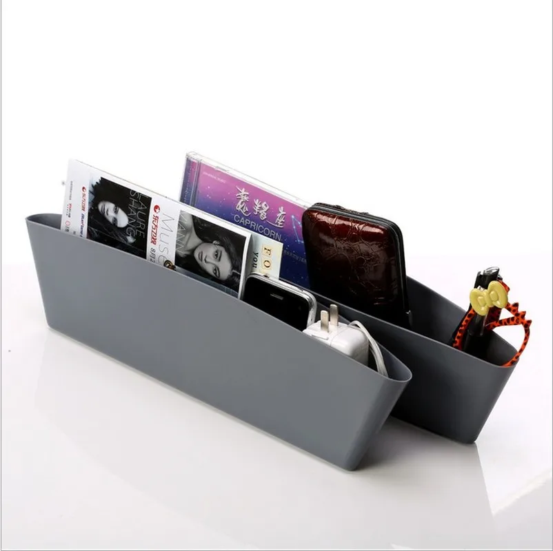 

2PCS Car Supplies Car Seat Slot Storage Box Sundries Storage Shelf