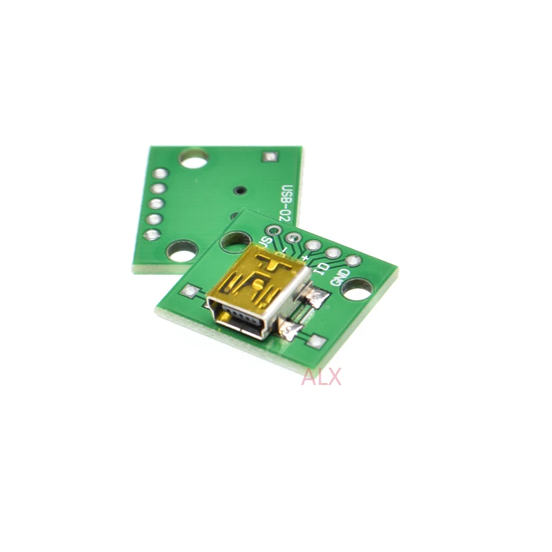 10 шт. адаптер для розетки MINI USB 2 54 мм 5 контактов 5p | Обустройство дома