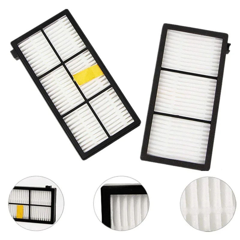 HEPA Filters Brushes Replacement Parts Kit For iRobot Roomba 980 990 900 896 886 870 865 866 800 vacuum Cleaner Accessories Kit