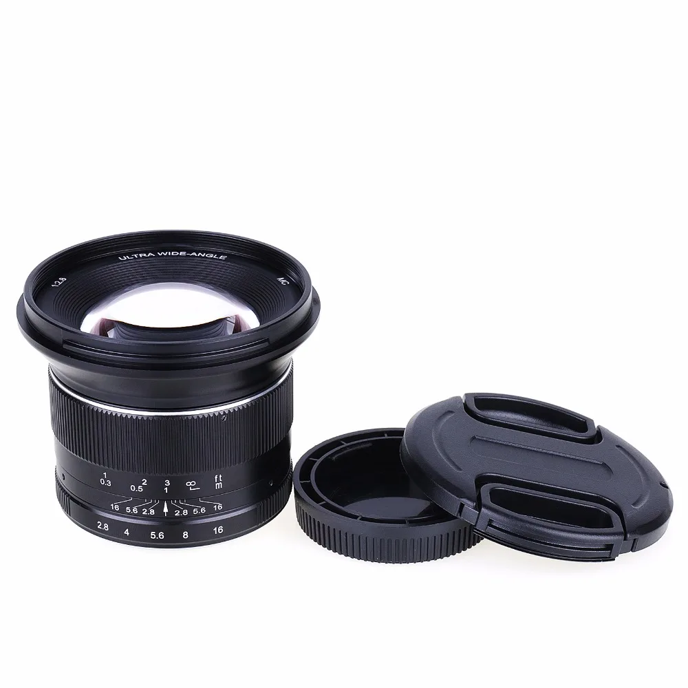 Новый 12 мм F2.8 f/2 8 ручной широкоугольный объектив для Sony E Mount NEX F3 C3 5 5N 5R 5T 6 7 A6300 A6000