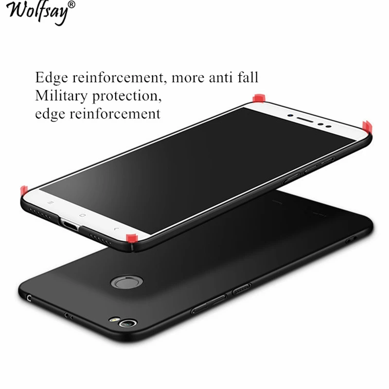 Чехол Wolfsay для Xiaomi Redmi Note 5A Pro ультратонкий защитный жесткий чехол задней панели