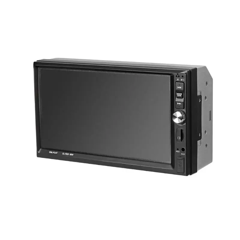 VODOOL 7022B 2Din " сенсорный экран 1024*600 Bluetooth автомобильный стерео MP5 плеер FM радио медиаплеер Поддержка реверсивного отображения изображения