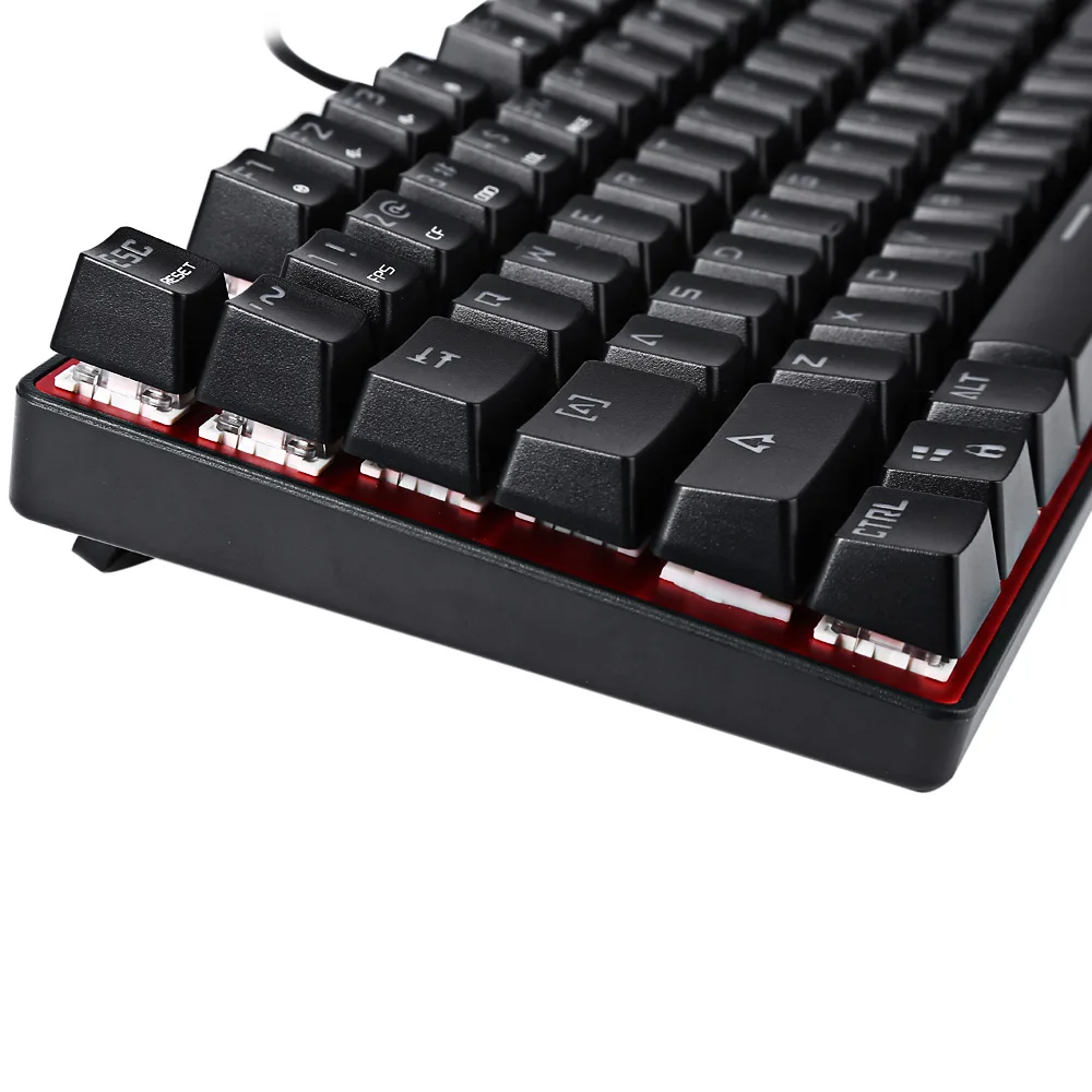 Motospeed inflictor CK104 Механическая игровая клавиатура 104 ключей из металла База полный