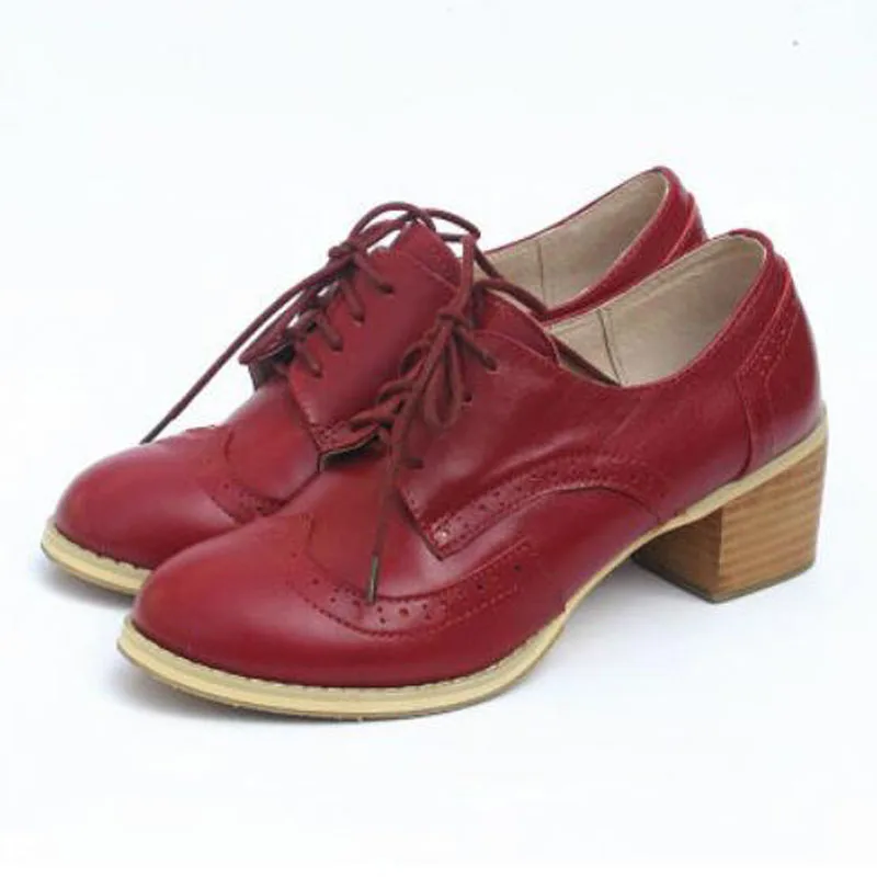 Женские лоферы в британском стиле винтажные повседневные туфли на плоской