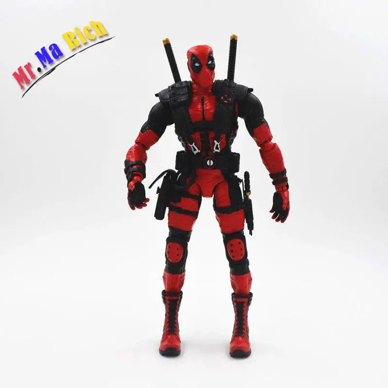 X-Man Дэдпул комиксы Мстители Marvel Fire Toy 25 см красный Figuren Figur In | Игрушки и хобби