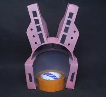 Мой герой Academy Мандалай Пикси-Боб Pussycats Ragdoll тигр косплей шлем Prop Boku No Hero Academy головной убор реквизит косплей - Цвет: Розовый
