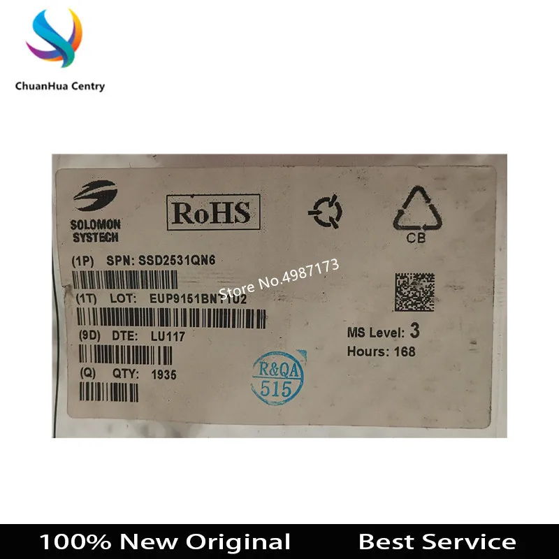 

1 Pcs 100% Original SSD2531QN6 In Stock Newest SSD2531QN6 Bigger Discount for the more quantity