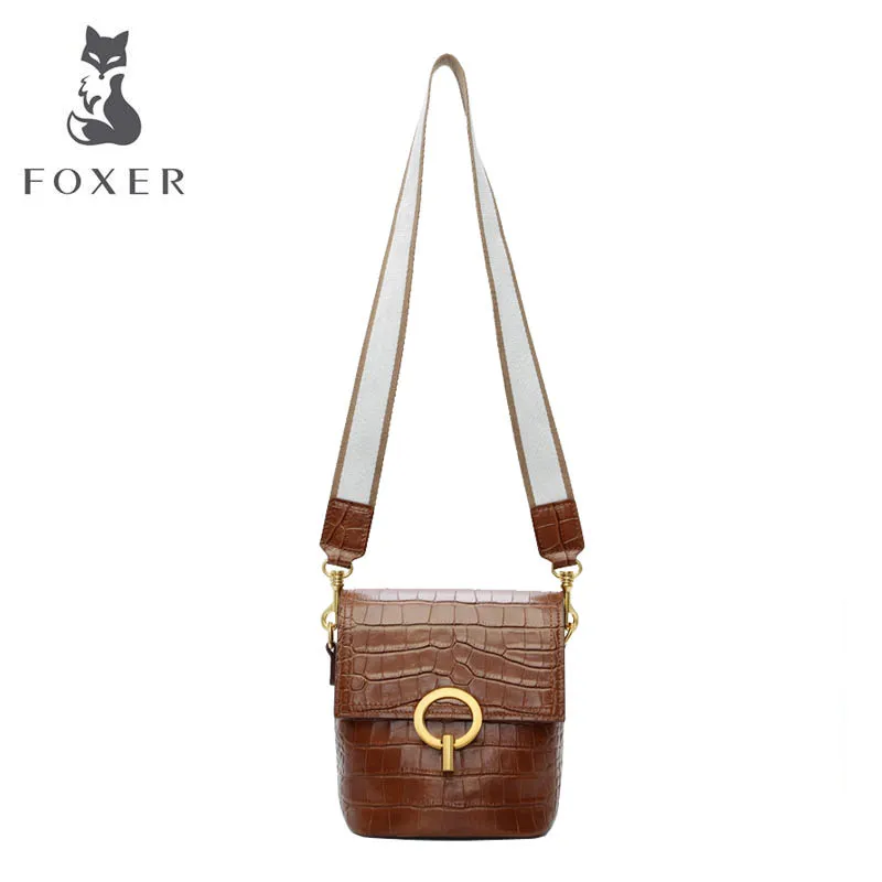 Коровья кожа Сумочка 2019 новый прилив слой воловьей кожи с узором крокодиловая slung