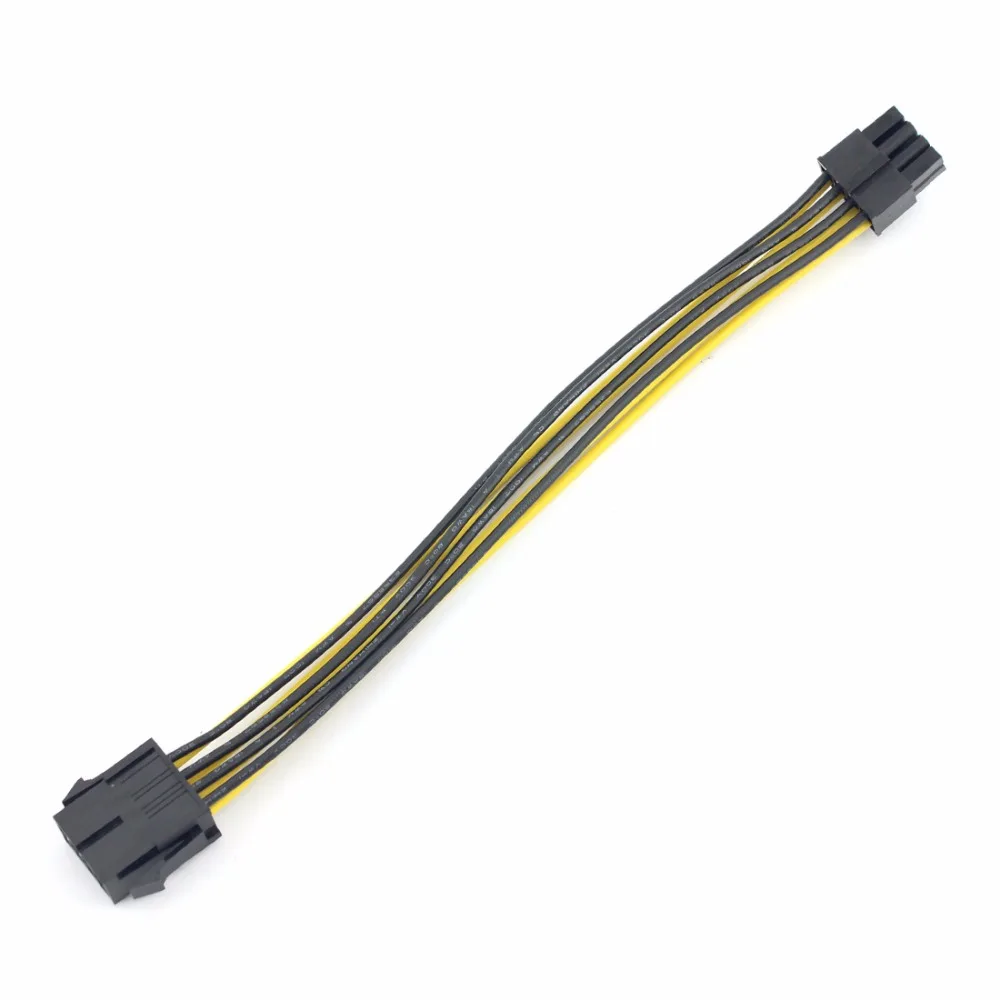 USB кабель питания для ПК 2 порта 4P + 4p 20 см|cable extender|4 pin cpucable power |
