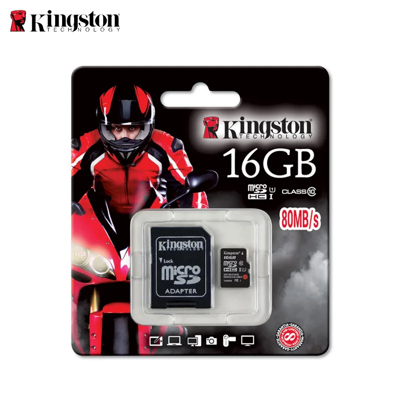 Карты памяти Kingston microSDHC SDC10G2/16 ГБ|memory card microsdhc|memory cardcard |