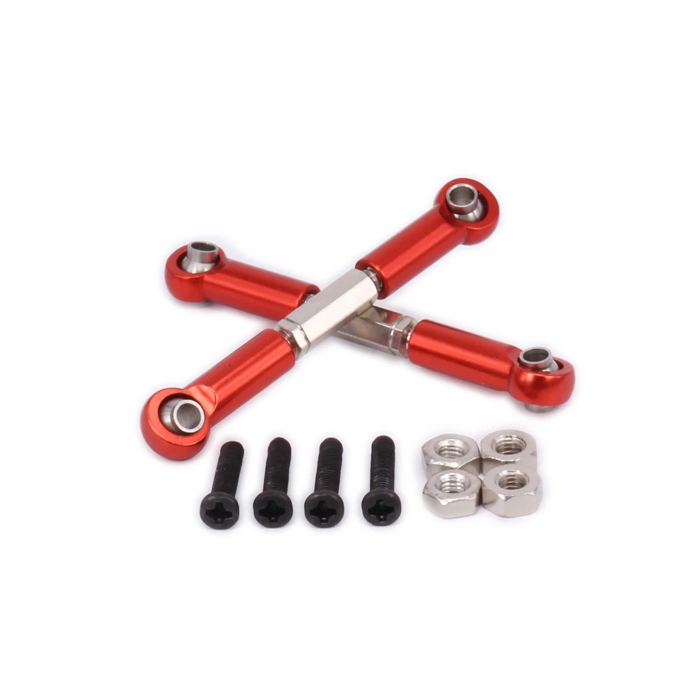 2 шт. Прут-сервопривод из сплава для радиоуправляемой модели автомобиля 1-12 Wltoys 12428