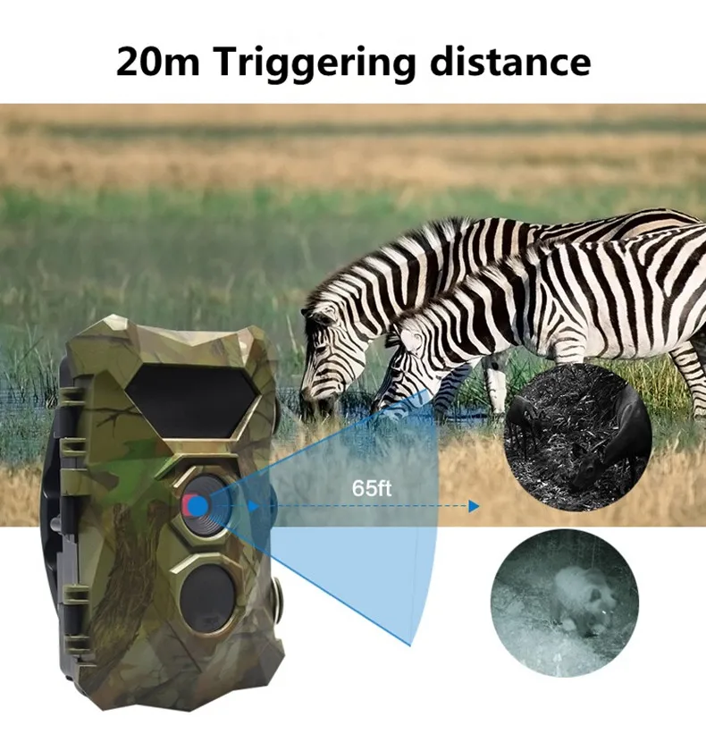 Foto ловушки охотничьи камеры Trail H903 5MP скаутские охранные Фото Chasse для игр дикие