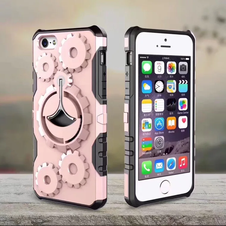 EVANKALX чехол для iPhone 6 6s сзади мобильный телефон оболочки с машина кольцо дело