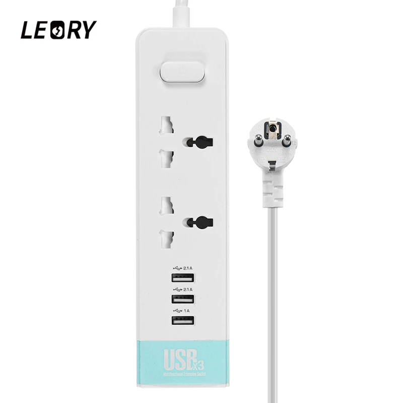 LDNIO умная USB лента питания Зарядка 6 USB порт 5 в 3,4 а зарядное устройство адаптеры 3 AC розетка ЕС вилка удлинитель