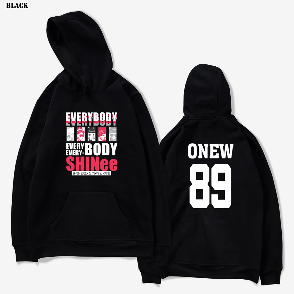 Wangcangli 2019 SHINee jonghyun KPOP верхняя худи уличная Мужская Толстовки повседневное с