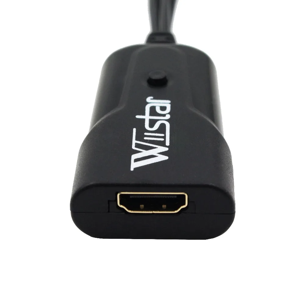 WIISTAR HD 1080P для HDMI AV/RCA CVBS мини-адаптер HDMI2AV Hdmi AV(CVBS) PS3/PC/VCR/NTSC | Электроника