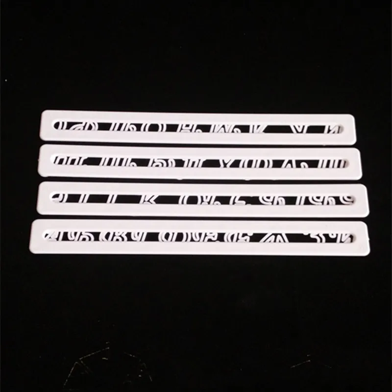 Русский букв алфавита формы фрезы принтер Брайля Сахар Ремесло Плесень Торт