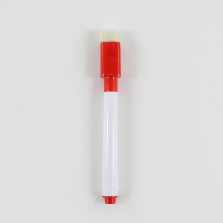 

5pcs/Set Brand New Whiteboard Pen Erasable Dry White Board Markers Built In Eraser Office School Supplies