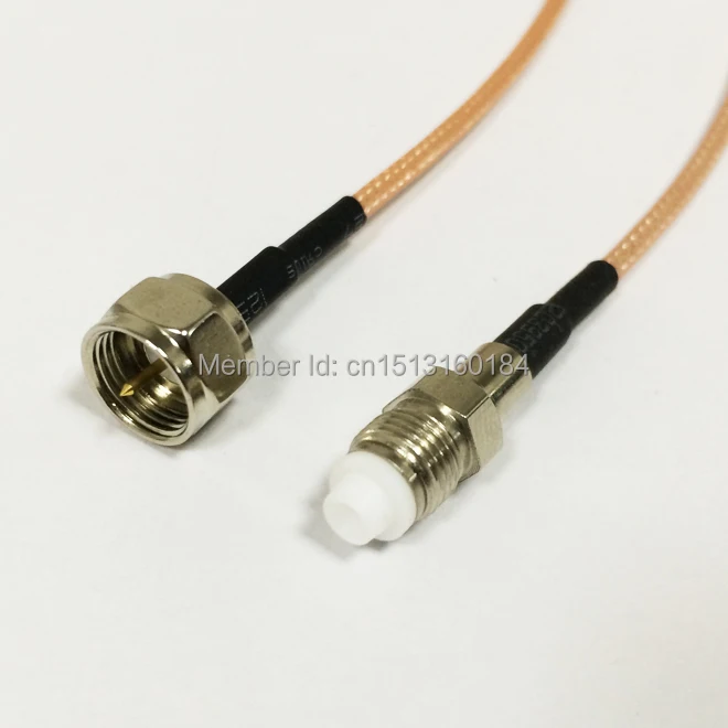 Новый модем Connexion кабель F штекер к FME гнездовой разъем RG316 15 см 6 дюймов RF Pigtail|adapter