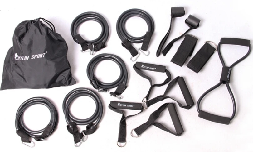 15 шт./компл. профессиональные мужские латексные ленты для силовых тренировок