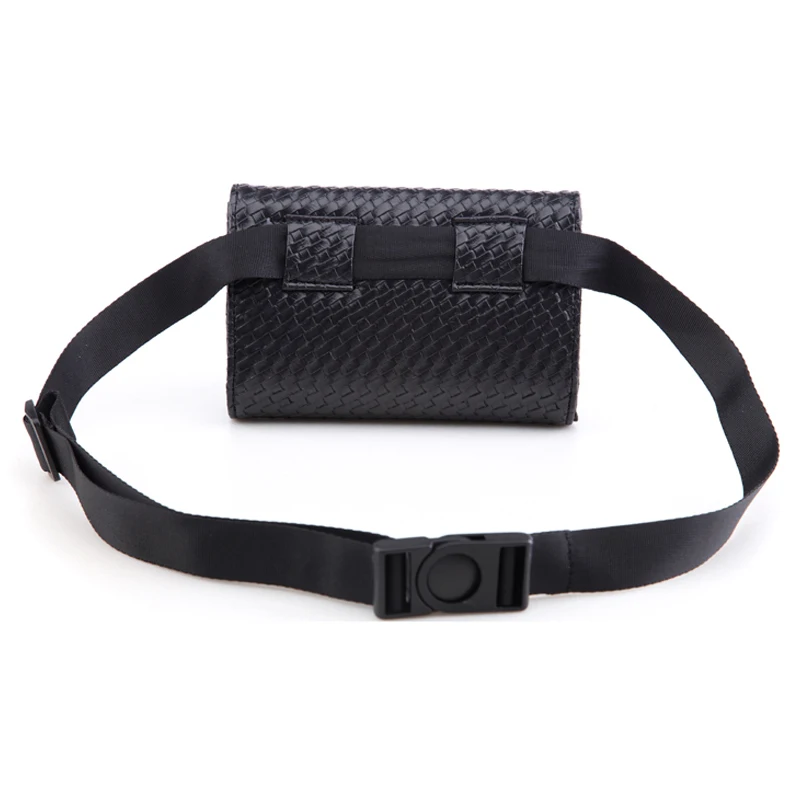 Новейшая модная тканая поясная сумка Модная элегантная вязаная для женщин и