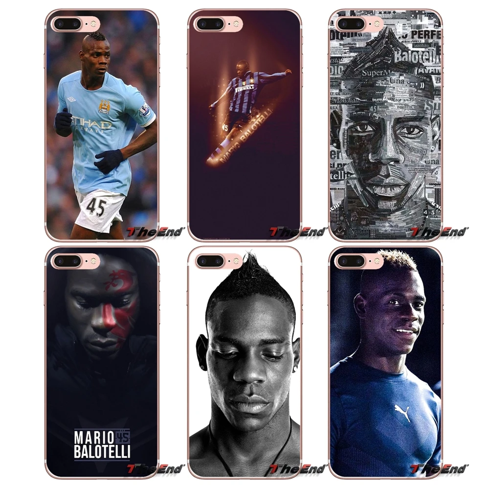 Для iPhone X 4 4S 5 5S 5C SE 6 6S 7 8 Plus Samsung Galaxy J1 J3 J5 J7 A3 A5 2016 2017 итальянский чехол Mario Balotelli Aksi