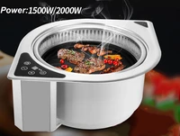 commercial embedded electric oven electric bbq oven far infrared barbecue roaster korean self service bbq machine ger 2000dct