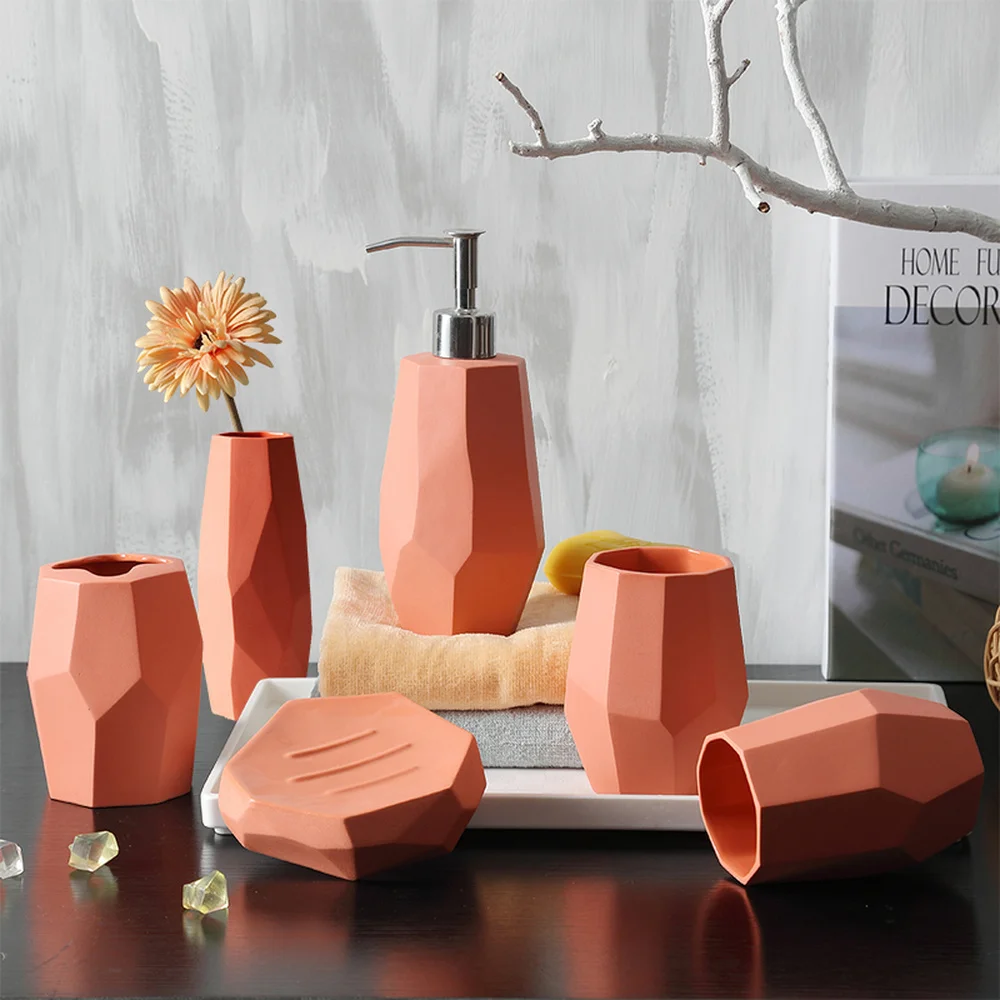 Свадебный подарок набор для душа подружек свадьбы ванной комнаты пять предметов